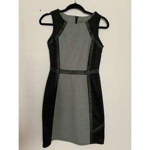 Black and gray Akira dress